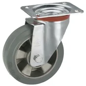 Vrtljivo elastično kolo, aluminij platišče 100 mm, 180 kg