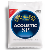 Martin MSP4100 Phos Bronze Acoustic Guitar Strune Light 012-054
