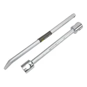 shumee Ključ za kolo, dolžine 395 mm, velikosti 30 x 32 mm z žlico, za montažna in demontažna dela v mehaniki, Waryński