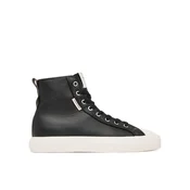 Modne superge Calvin Klein Vulc Lace Up Hightop Lth HW0HW03076 Črna