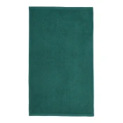 Temno zelena hitro sušeča frotirna bombažna brisača 50x85 cm Quick Dry – Catherine Lansfield
