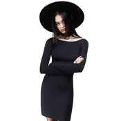 Ženska obleka KILLSTAR - Ligeia - Black - KSRA012870