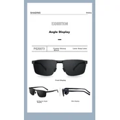 Pulais Unisex naocare za sunce, Crne
