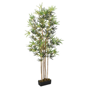 vidaXL Umjetno stablo bambusa 828 listova 150 cm zeleno