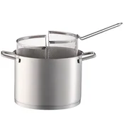 LONEC ZA ŠPAGETE 24 CM, 7L, INDUKCIJA, INOX, STEKLO