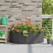 Sadilica Crna 120 x 60 x 35 cm Celik