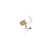 Spot-Light 2224174WK - Lampa sa stezaljkom SVENDA 1xE27/60W/230V