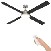 Vidaxl Stropni ventilator s svetilko in daljinskim upravljalnikom