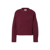 TOPSHOP Pulover DAISY temno rdeča