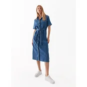 ONLY Dolga srajca Lana  moder denim