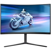 Philips Evnia 5000 32M2C5500WLED monitor gaming curved 32 (31.5 viewable) 2560 x 1440 QHD @ 240 Hz VA 500 cd/m2 4000:1 DisplayHDR 400 0.5 ms 2xHDMI 2xDisplayPort dark slate - 32M2C5500W/00
