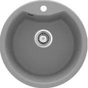 Deante ZRS S803 Granitna sudopera Solis 48/MGR/2, Tamnosiva