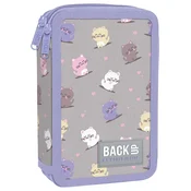 Pernica s priborom BackUp 8 DW - Kawaii Cats, 2 zatvaraca