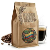 shumee KAVA V ZRNIH KOLUMBIJA EXCELSO MEDELIN 100% Arabica 250 g Green Touch