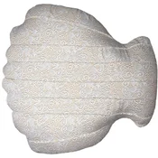 Casa Padrino luxury beanbag sea shell beige/white 150 cm