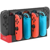 Ipega polnilna postaja za štiri Joy-Con kontrolerje za Nintendo Switch