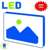 ALU LED reklamna tabla enostranska 250x50cm s tiskom in elektroniko