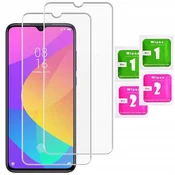 shumee 2x kaljeno steklo ZA Xiaomi MI 9 lite glass 9H | 2 kosa