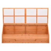 Rastlinjak iz lesa 180x57x62 cm