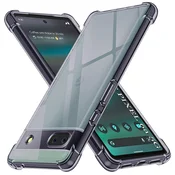 TPU gel ovitek Techsuit Shockproof za Google Pixel 6a - smoke black