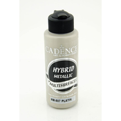 Cadence Hybrid akrilna boja, Metalik, 120ml, Platinum