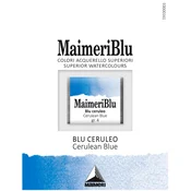 Maimeri Blu Akvarelne barve Cerulean Blue 368 1,5 ml 1 kos