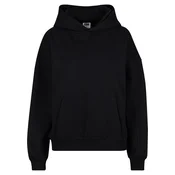 Womens Organic Oversized Hoodie Black