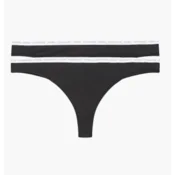 Calvin Klein ženski donji veš 2 Pack Thongs - CK One 000QD3788E001