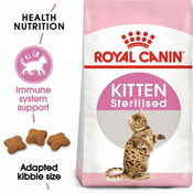 Royal Canin Suva hrana za sterilisane macice Kitten Sterilised - 400gr.