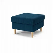 SP Tabure za fotelj Uszak | Tabure Carl | Dnevna soba Pisarna 50x50x40 temno modra S13