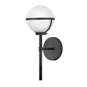 Elstead Lighting Elstead Hinkley Hollis Stenska svetilka za kopalnico črne barve, IP44, (22098841)