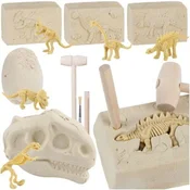 Kruzzel Kruzzel komplet za izkopavanje okostja dinozavrov
