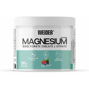Weider – Magnezijev bisglicinat kelat in citrat, okus jagod - 200g