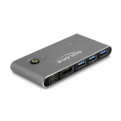 Delock KVM stikalo 2x1 DisplayPort/USB TipC 8K 18646