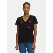 KARL LAGERFELD Majica A3W17017 Črna Regular Fit