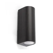 FARO 70327 - Spoljašnje zidno svetlo ESTELA 2xGU10/5W/230V IP65 crno