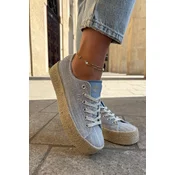 Womens Platform Sneakers With Weaving Lee Cooper