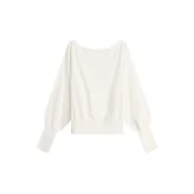 Bershka Pulover volneno bela