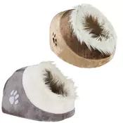 Trixie mačje skrivališče Minou - bela/svetlo siva D 41xŠ 35xV 26 cm
