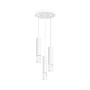 Sollux SL.1694 - Luster na sajli LIRO 3xGU10/10W/230V bela