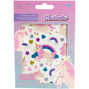 Martinelia Little Unicorn Glitter Body Tatto tetovaža za otroke 1 kos