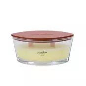 HOME COLLECTION SVEČA OVALNA 365G VANILLA