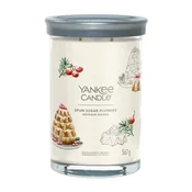 shumee Spun Sugar Flurries - Yankee Candle Signature - Sveča v kozarcu z dvema stenjema - Novo 2022
