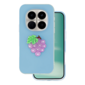 Onasi Tutti Frutti 2v1 silikonski ovitek za Xiaomi Redmi Note 15 Pro - moder