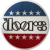 The Doors Logo Stars & Stripes Našitek za šivanje