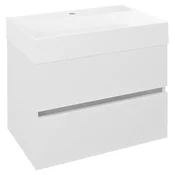 ODETTA Vanity Unit 67x50x43,5cm, sijajna bela - Bela - 67x50x43,5 cm - Sapho - ODETTA - 24 - MDF/laminat - 670 - 500 - 435 - 14