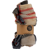 Odejo Cosy cube modro-bež, 125 x 150 cm