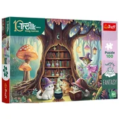Trefl - Puzzle Treflikova družina: Čarobni mucki - 100 kosov