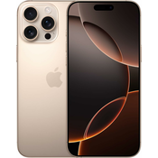 APPLE obnovljen pametni telefon iPhone 16 Pro Max 8GB/256GB, Desert Titanium