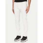 HUGO Jeans hlače Hugo 734 50556044 Bela Extra Slim Fit